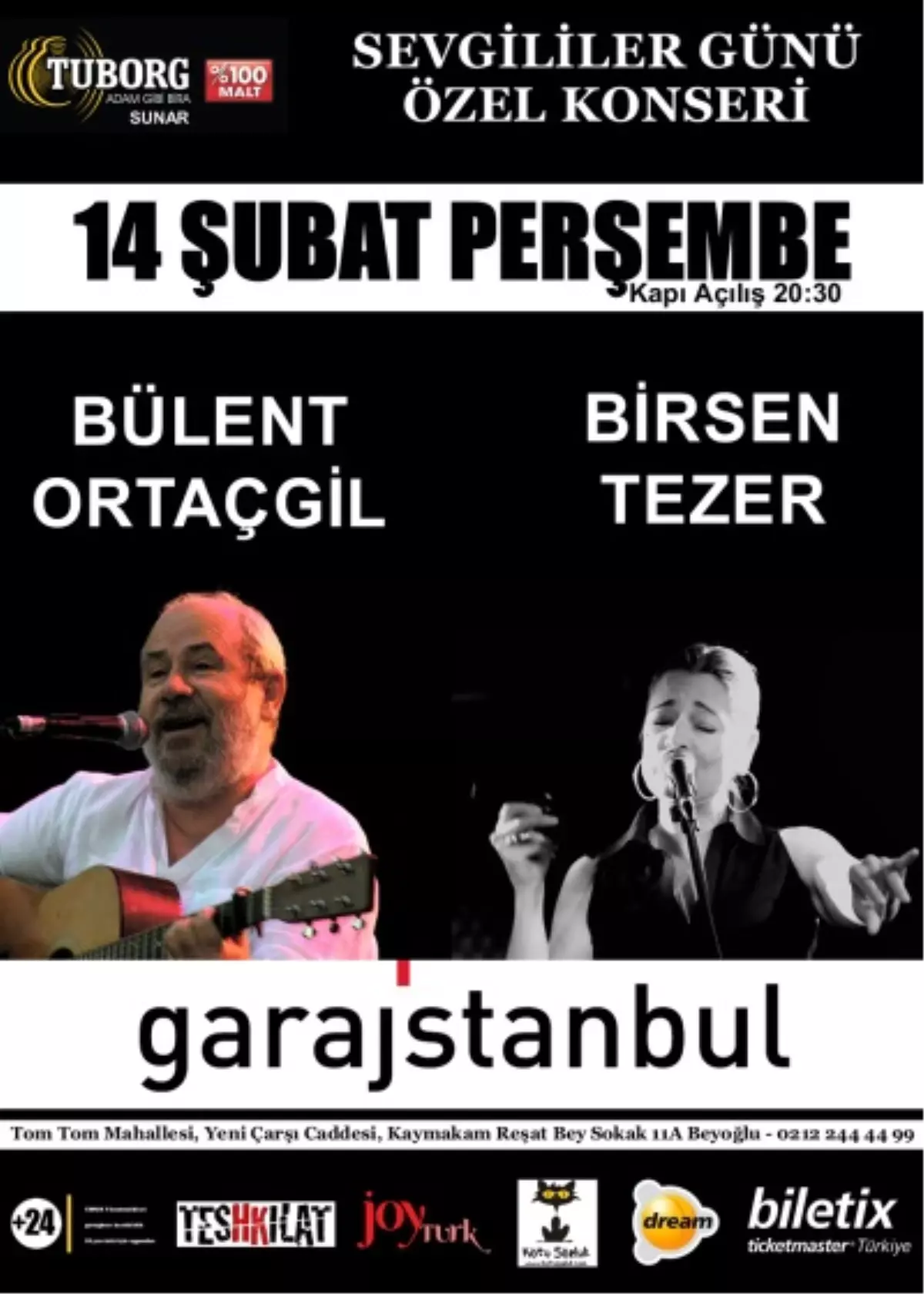 Bülent Ortaçgil Garajistanbul \'da