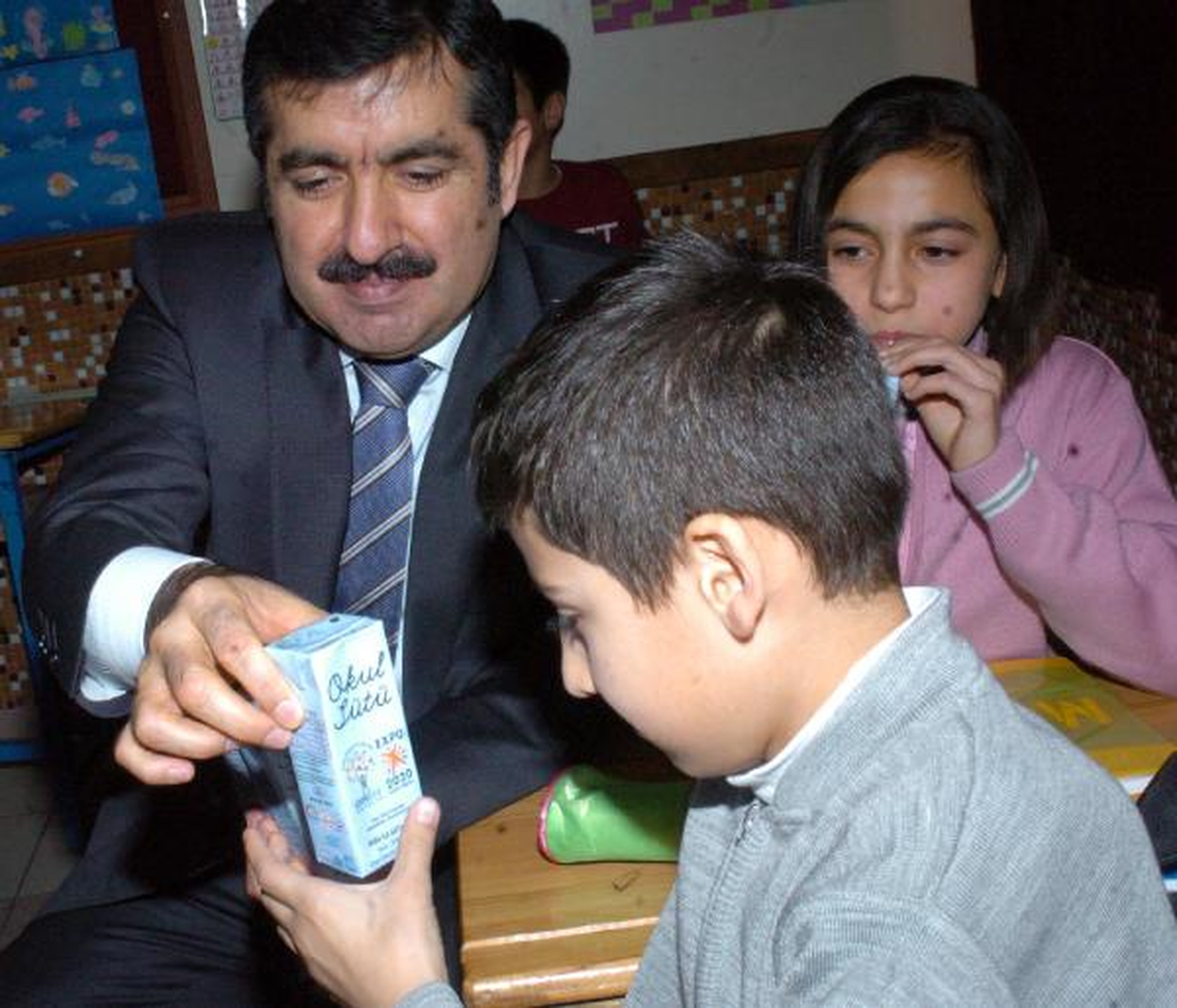 Konya\'da Okul Sütü Uygulaması Başladı