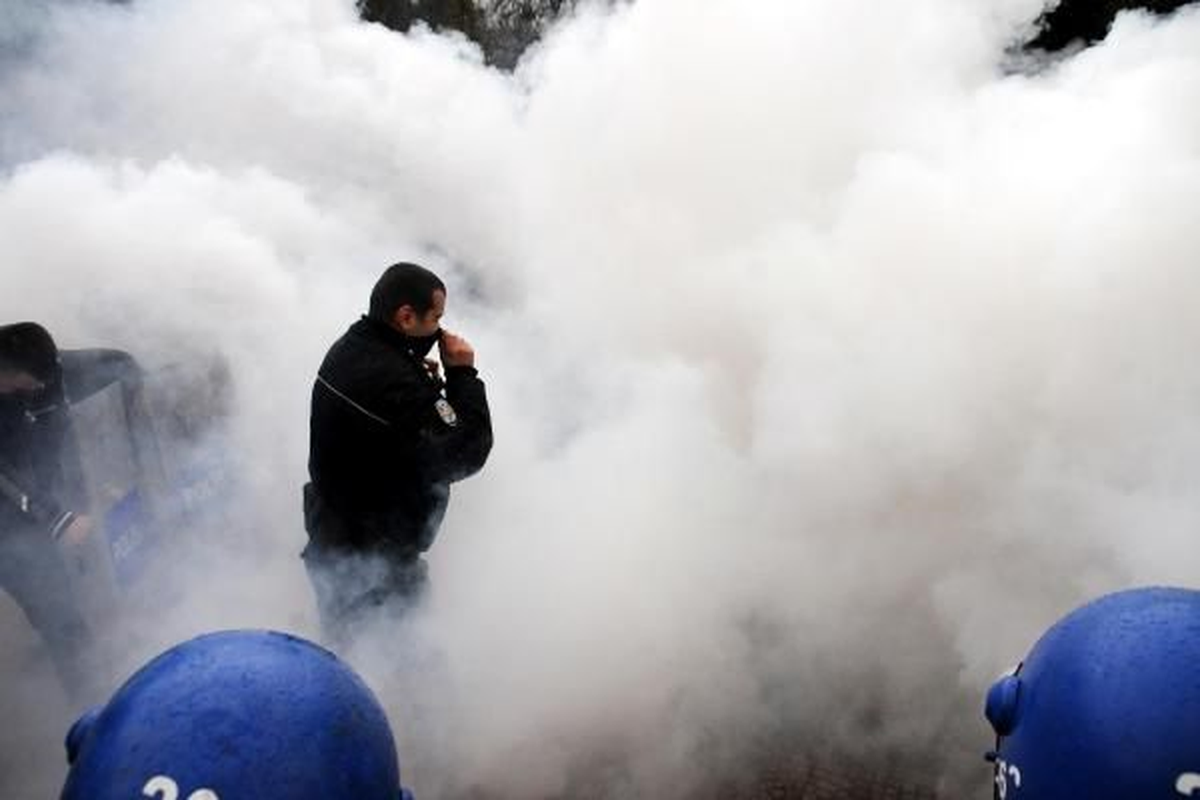 Şanlıurfa Polise Taş ve Biber Gazı Eğitimi