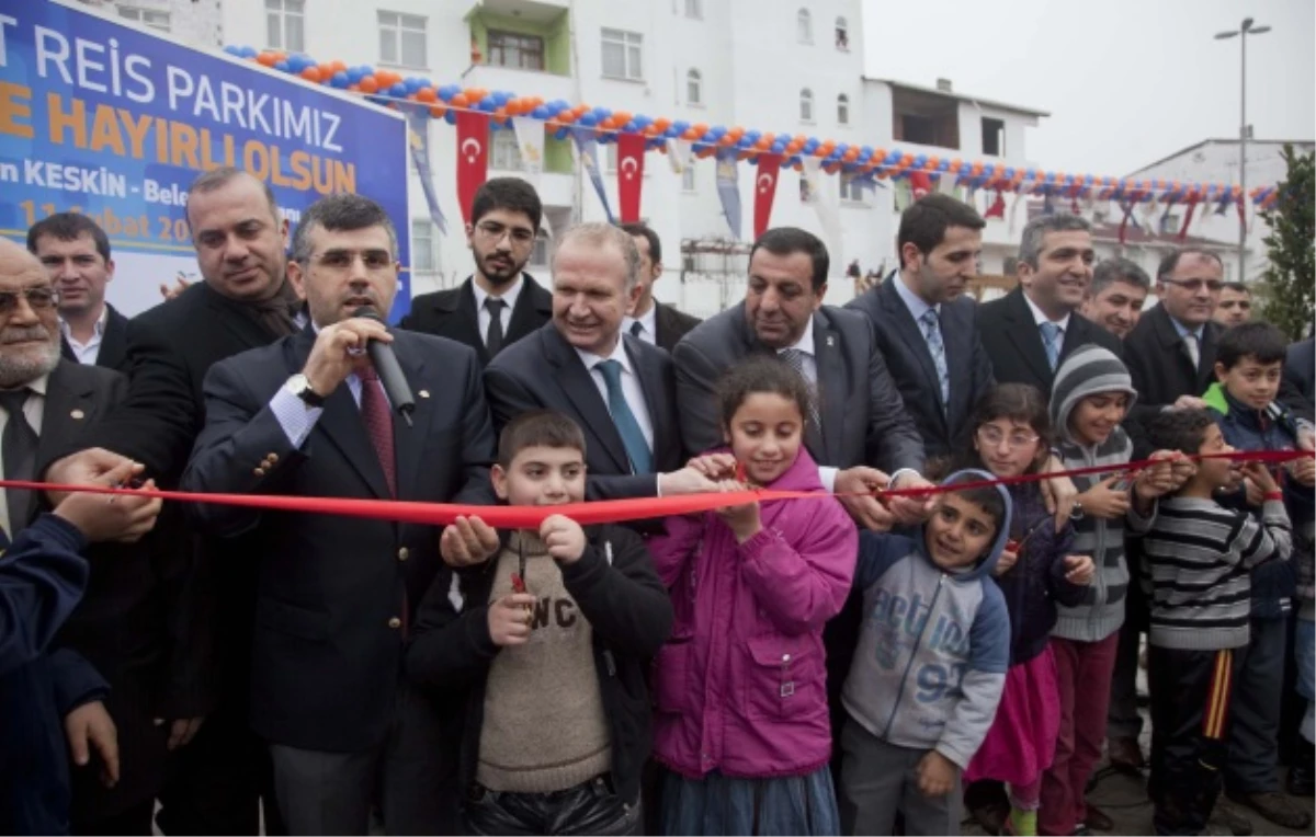 Turgut Reis Parkı Hizmete Açıldı