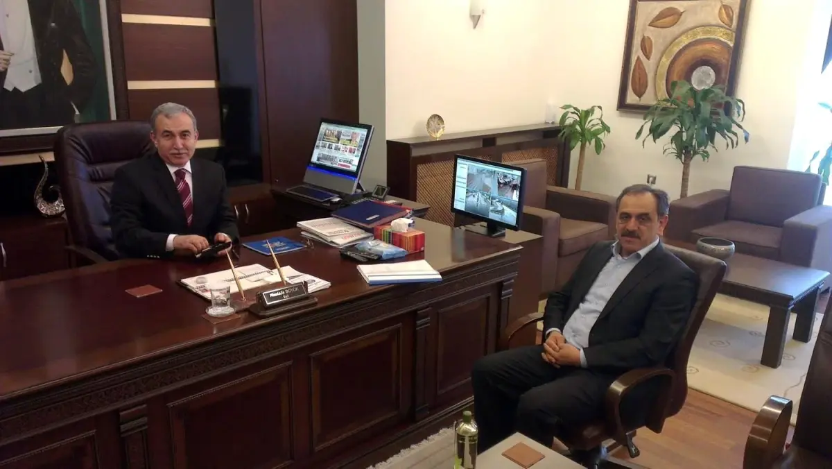 Başkan Yazıcı\'dan Vali Büyük\'e Ziyaret