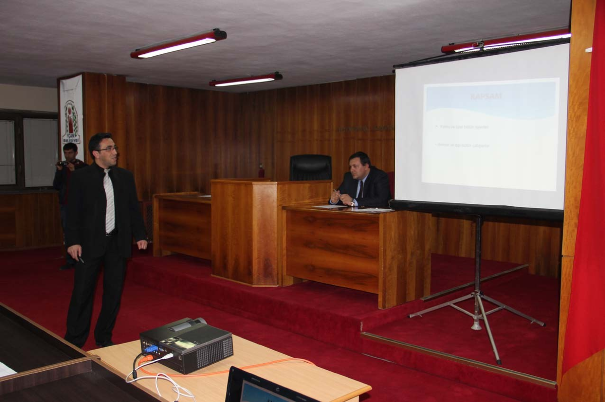 Çan Esnafına İş Güvenliği Semineri