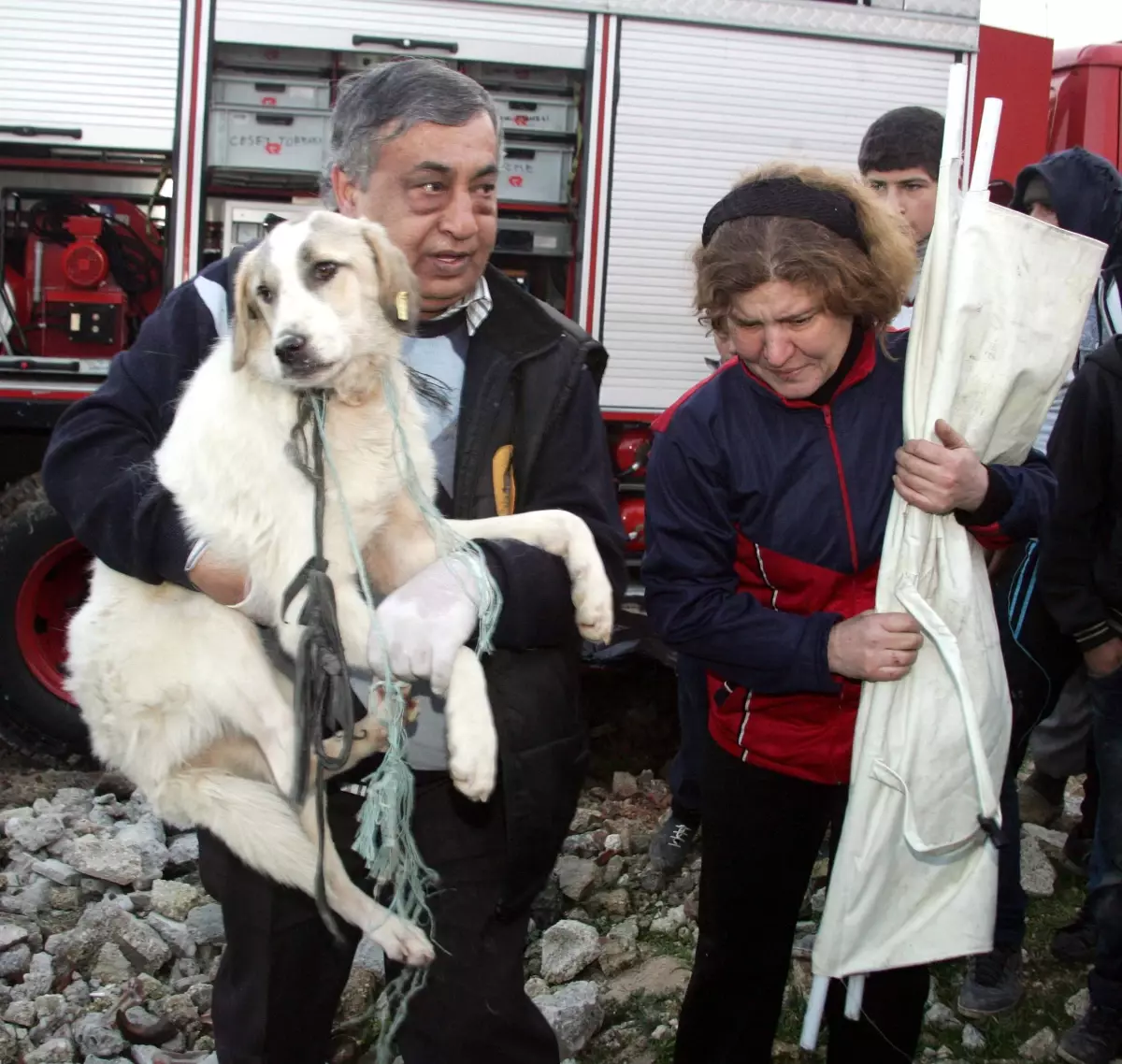 Gaziantep\'te Köpek Kurtarma Operasyonu