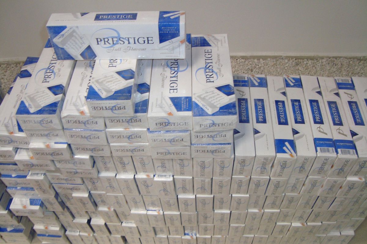 Kars\'ta 6 Bin 839 Paket Kaçak Sigara Ele Geçirildi