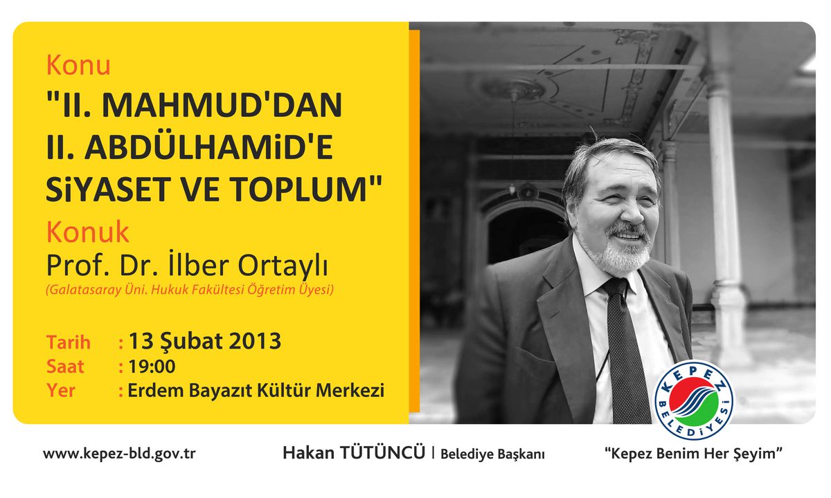 Kepez İlber Ortaylı\'yı Ağırlıyor