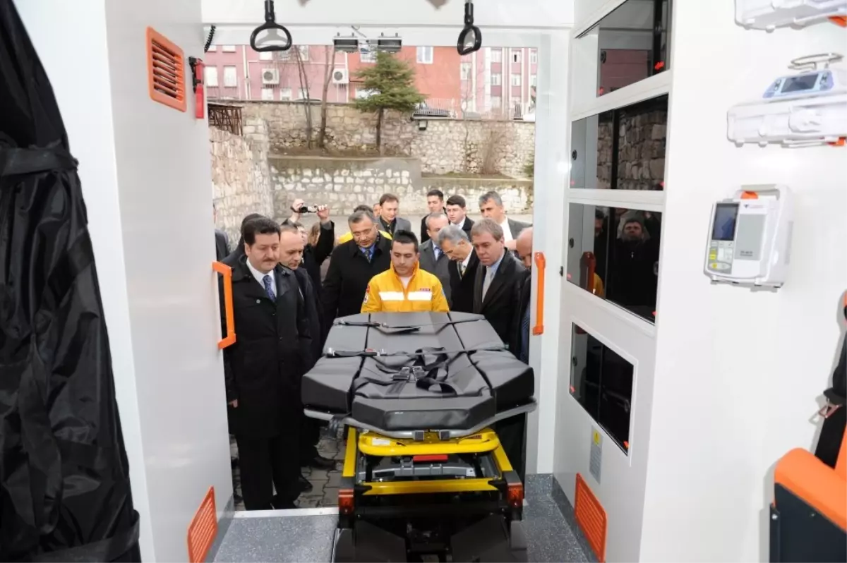 Kütahya\'ya 6 Yeni Ambulans Daha