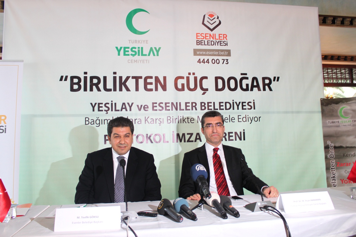 Madde Bağımlılığına Karşı Esenler ve Yeşilay Elele