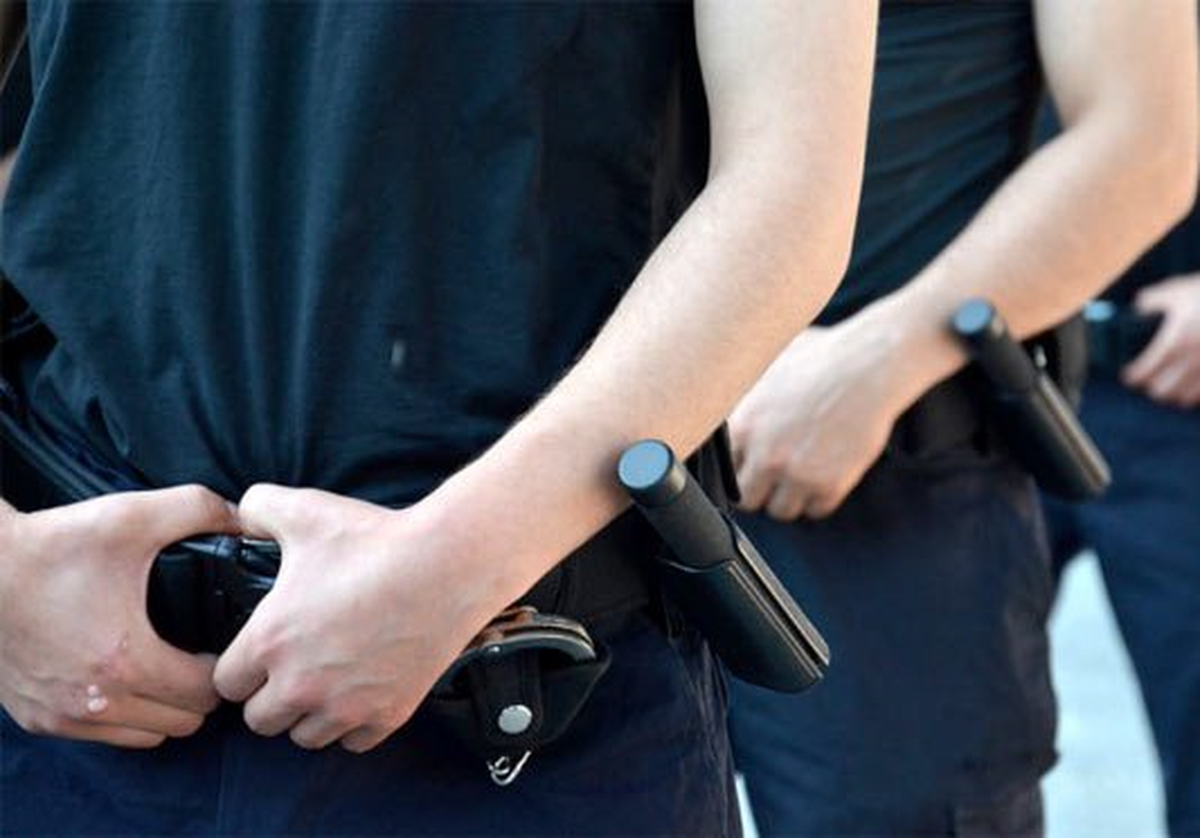 Sivas\'ta Polis Copu, Güvenlik Kamerasında