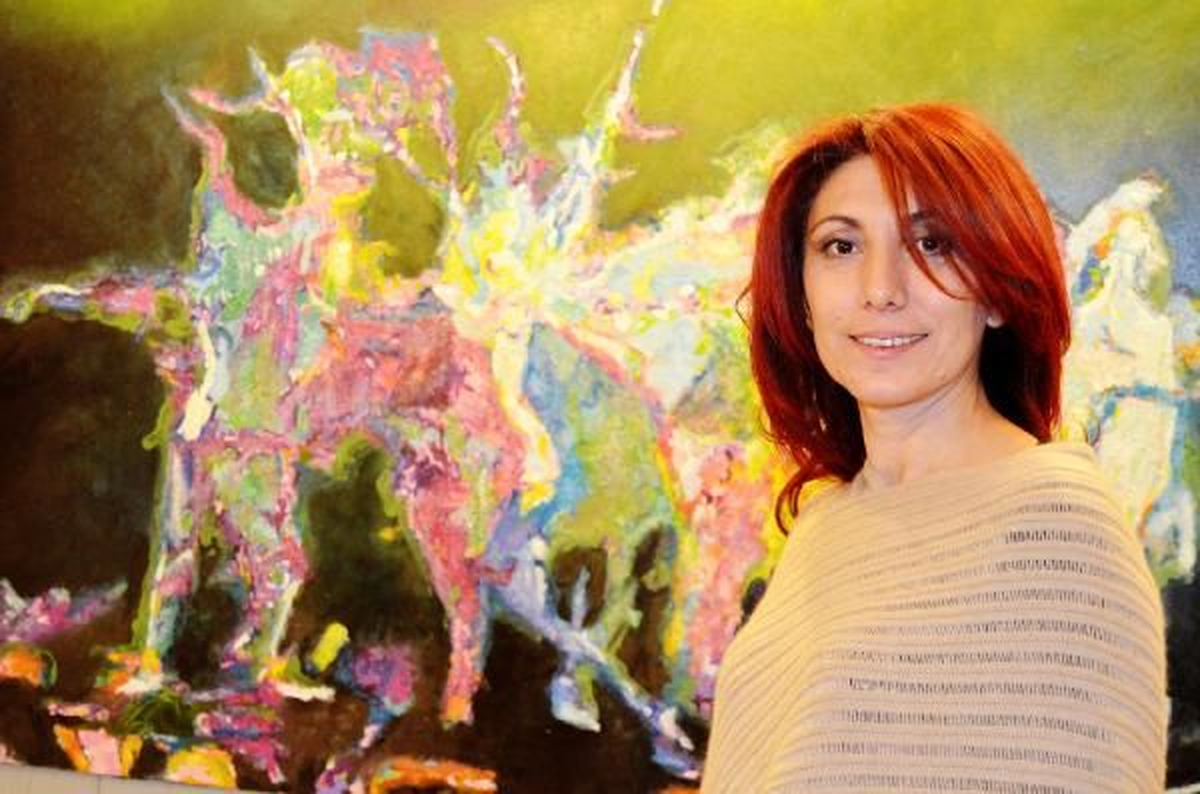 Türk Ressam Bremen Meclisinde Sergi Açtı