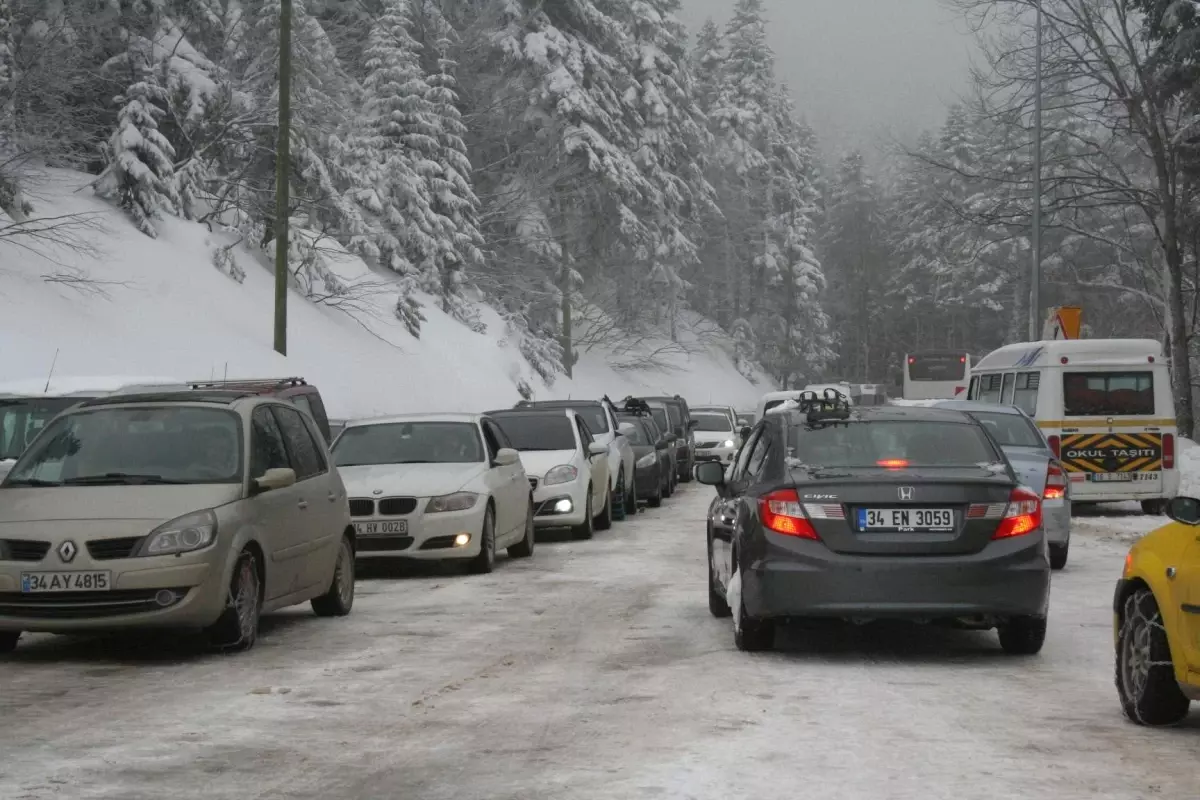 Uludağ\'da Trafik İşkencesi