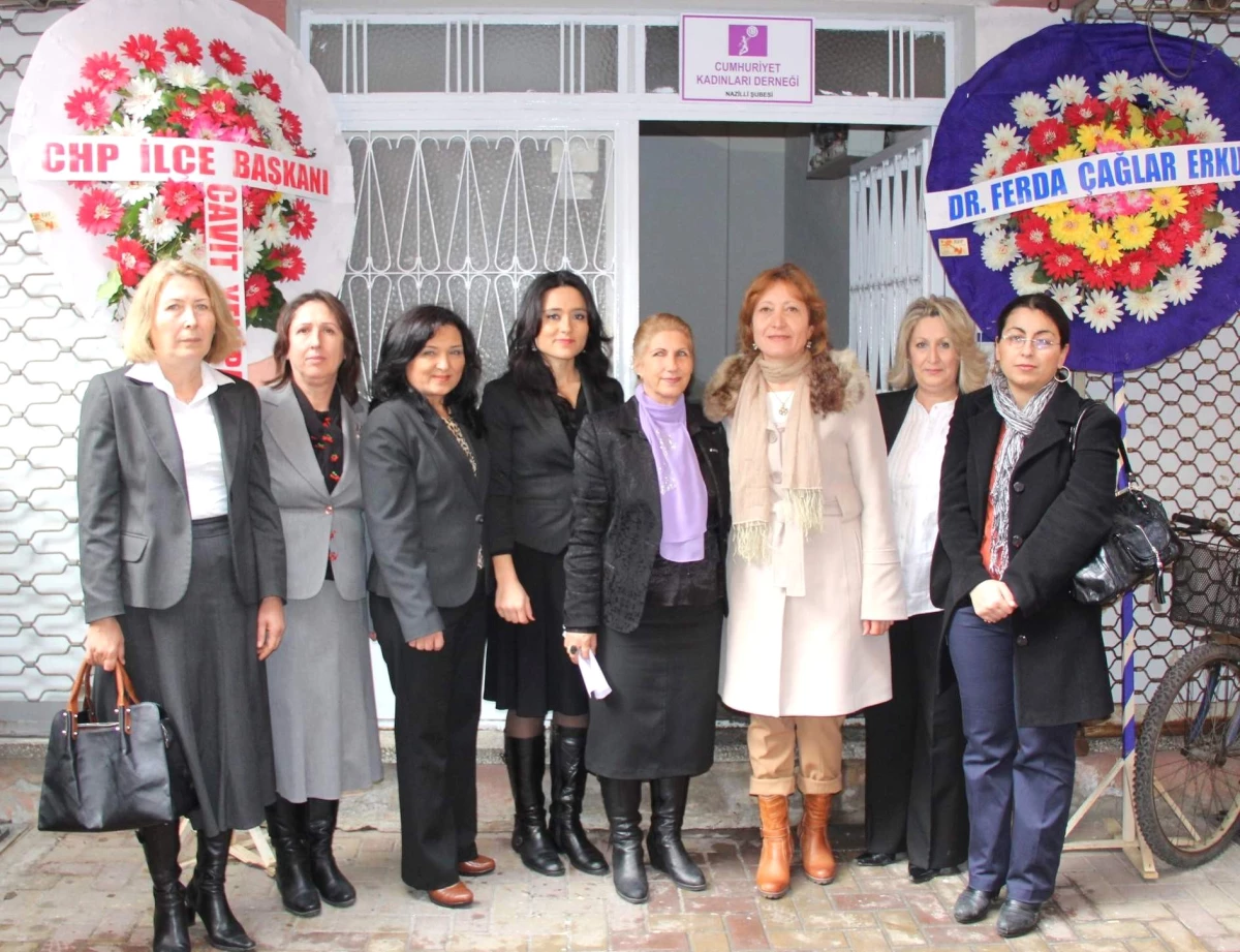 Cumhuriyet Kadınları Derneği Nazilli Şubesi Hizmete Girdi