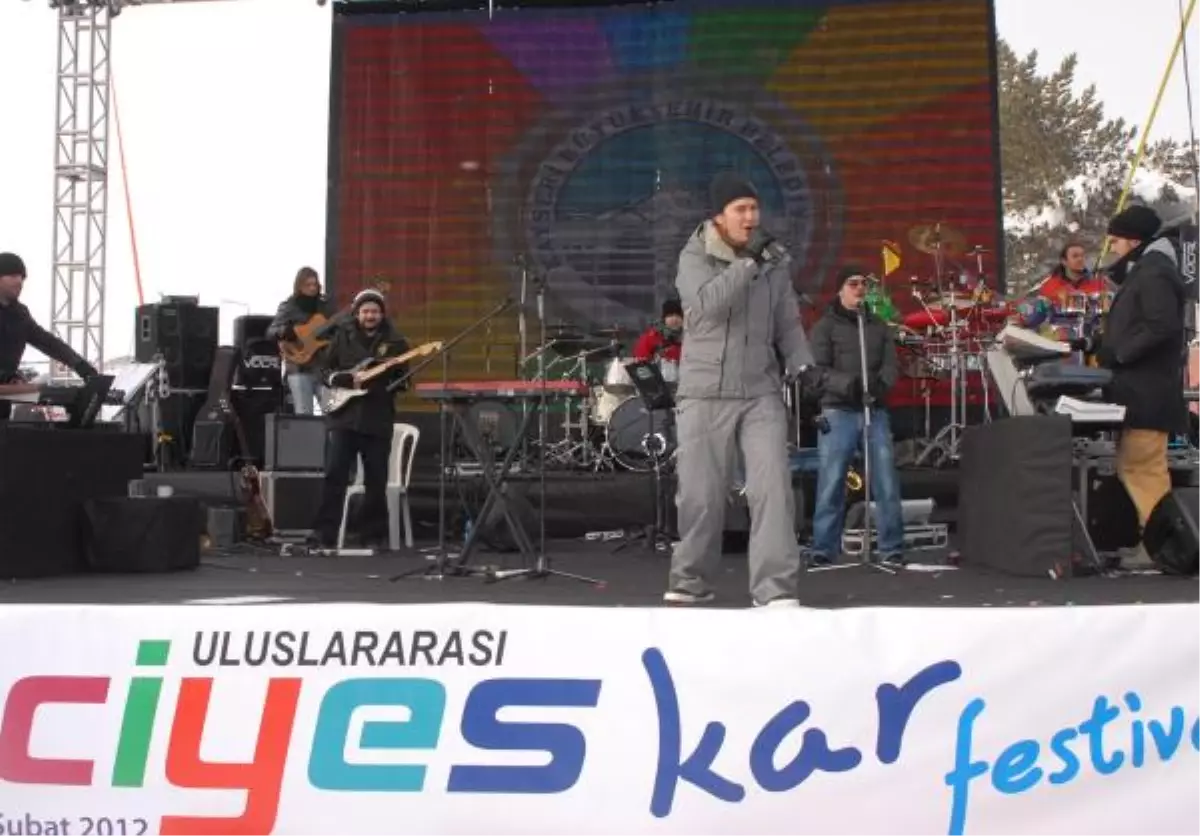 Erciyes\'te 3 Gün Kar Festivali