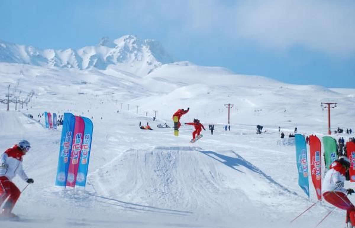 Erciyes\'te Kar Kalınlığı 2 Metreyi Geçti