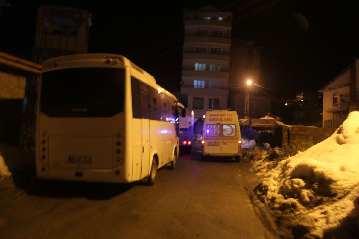 Hakkari Cezaevinde Yangın