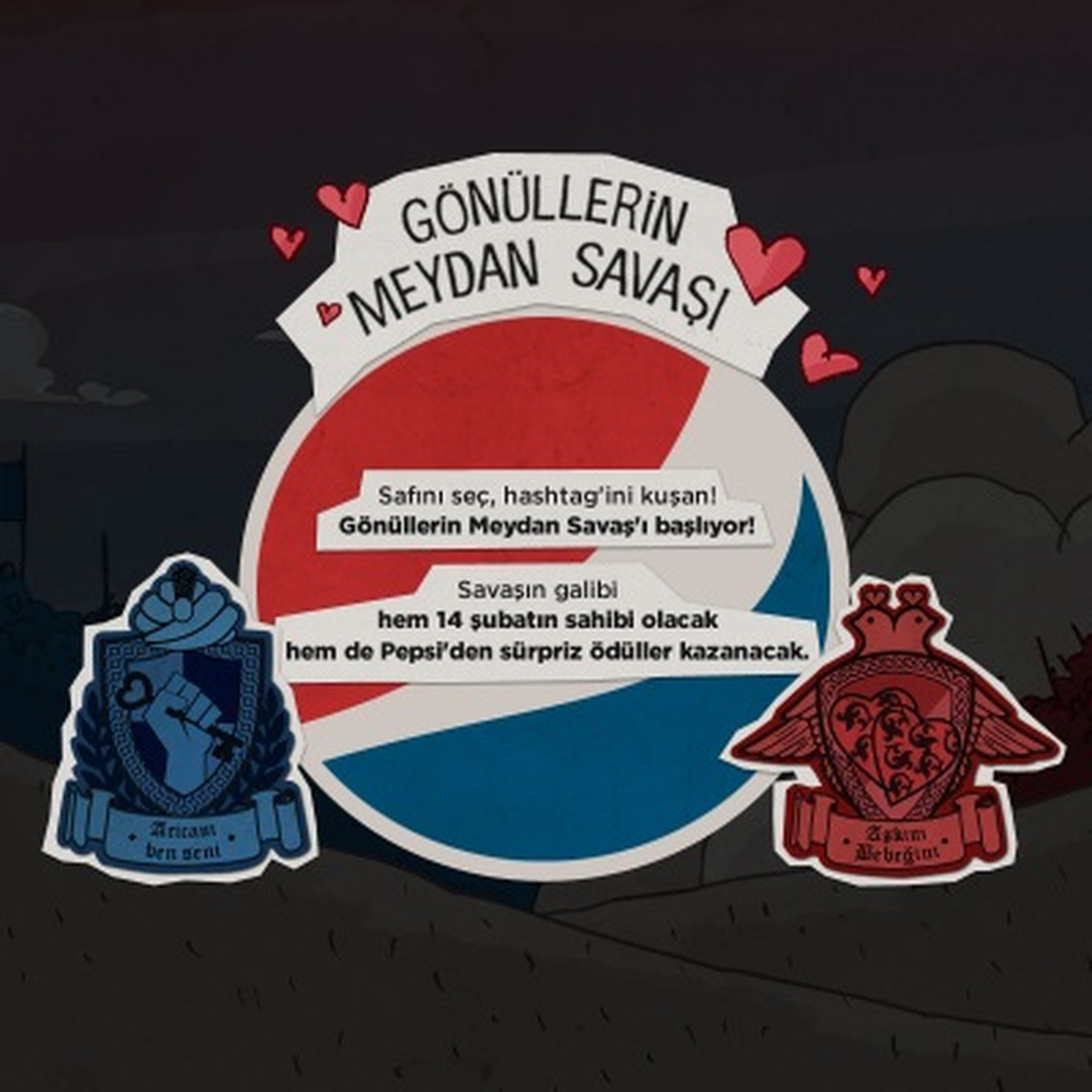 Pepsi ile Gönüllerin Meydan Savaşı