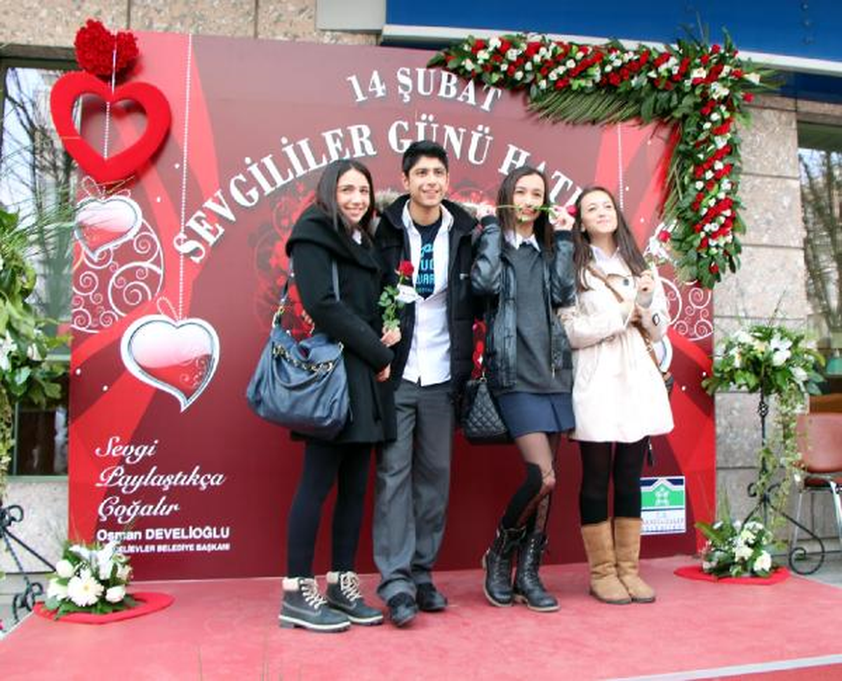 Bahçelievler\'de Sevgililer Günü Hatırası