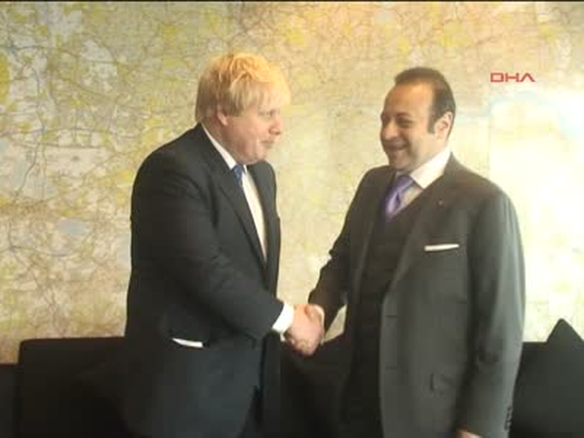 Bağış, Boris Johnson\'u Ziyaret Etti
