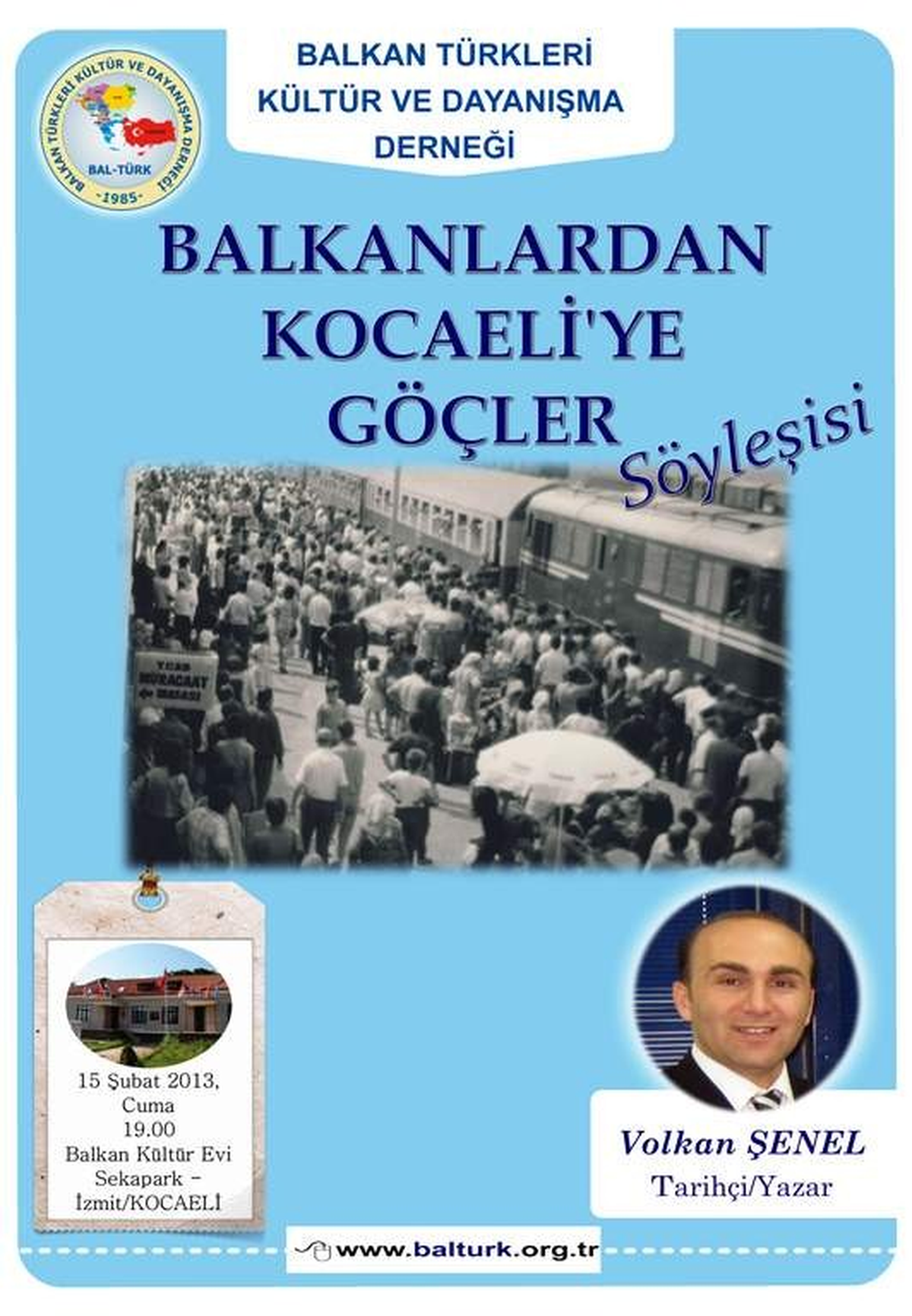 Balkan Kültür Evi\'nde Göç Konferansı