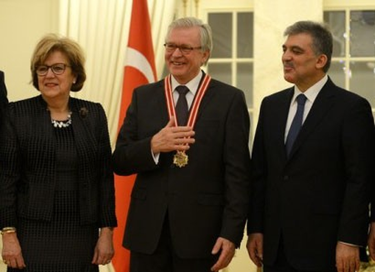 Çankaya Köşkü\'nde Cumhuriyet Nişanı Töreni
