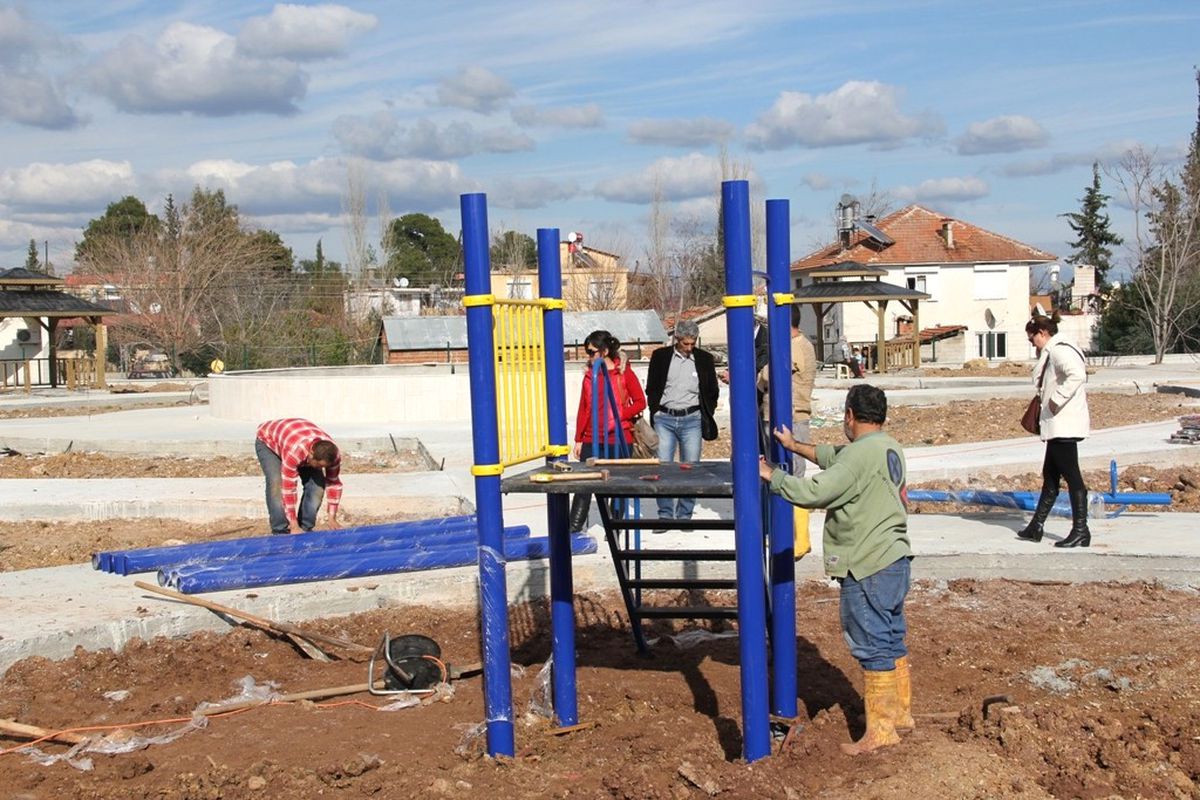 Çok Amaçlı Park\'ta Çalışmalar Devam Ediyor