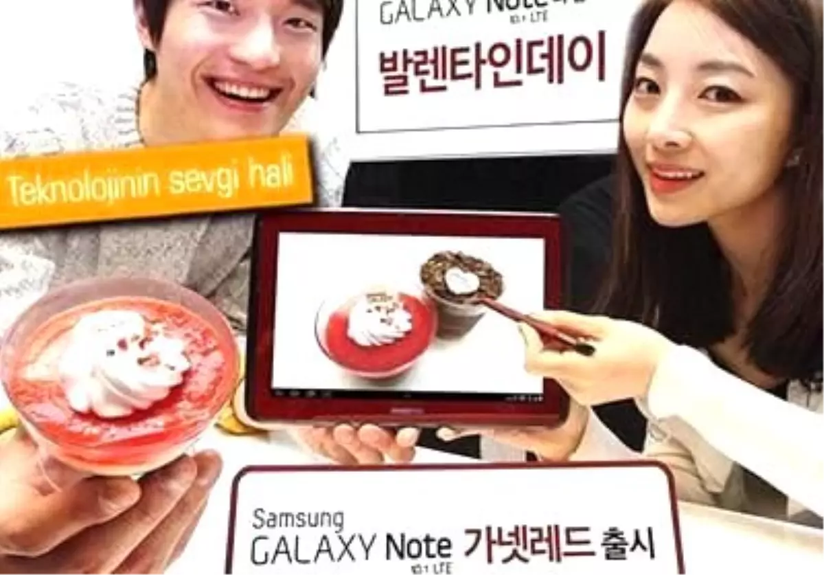 Galaxy Note\'un Sevgililer Günü Sıcaklığı