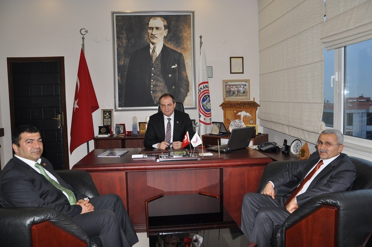 İç Denetçi Tekin\'den Başkan Dalgıç\'a Ziyaret