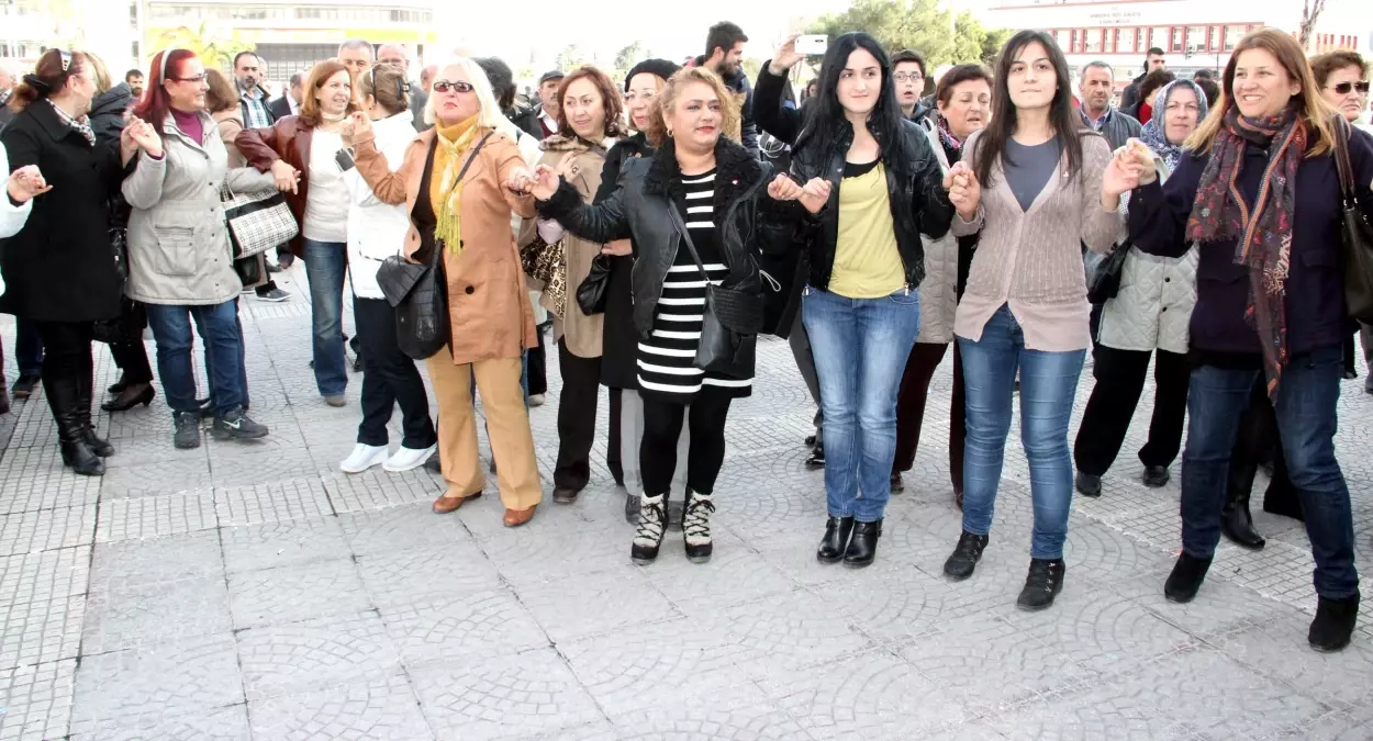 Kadına Şiddete Karşı \'Gangnam Style\'li Dans