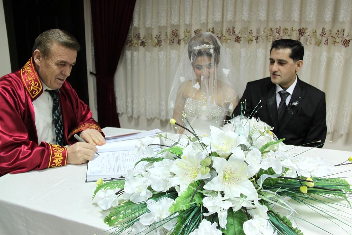 Polatlı\'da 14 Şubat\'ta, 14 Nikah
