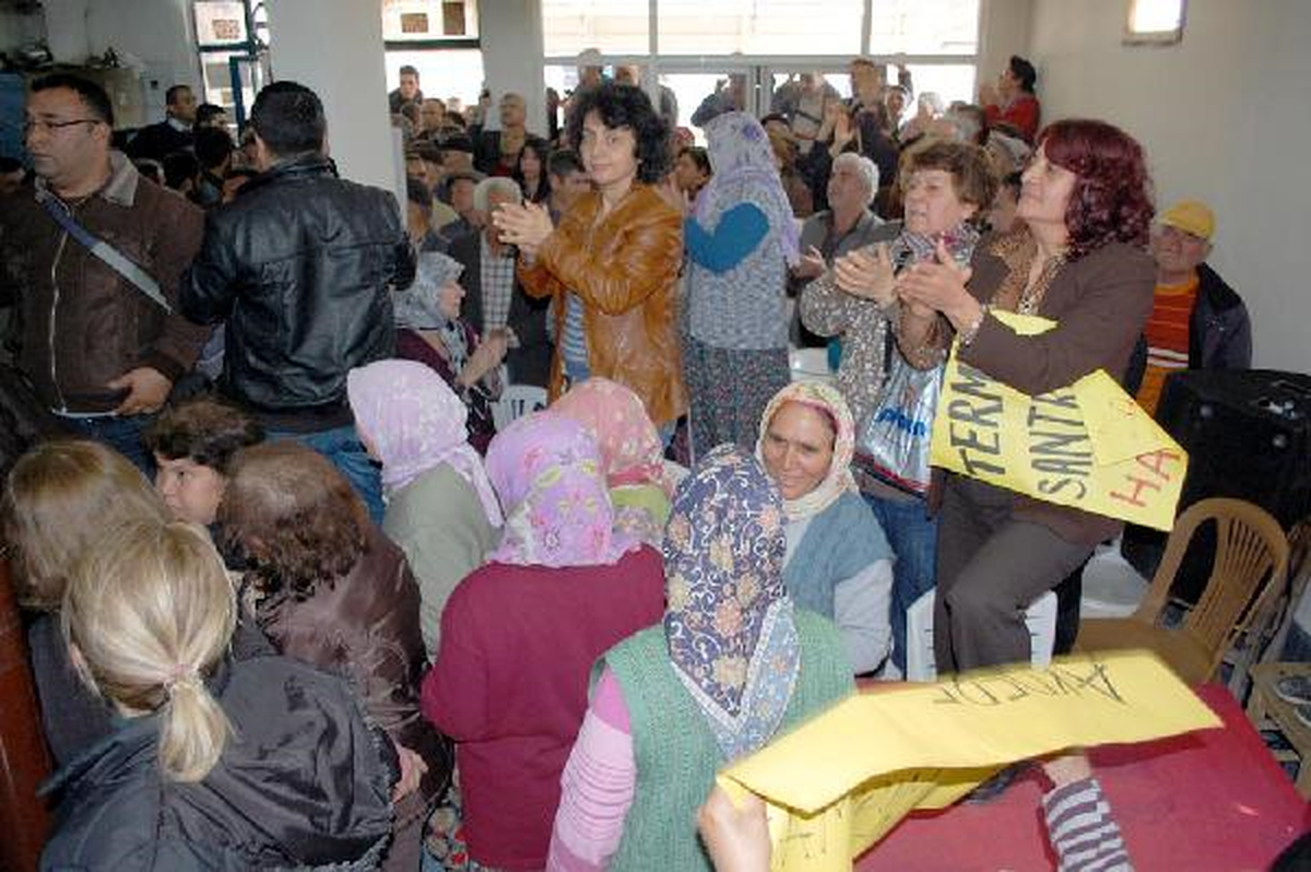 Silifke\'de Termik Santral Tepkisi