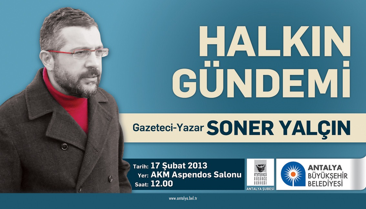 Soner Yalçın Halkın Gündemi\'nde