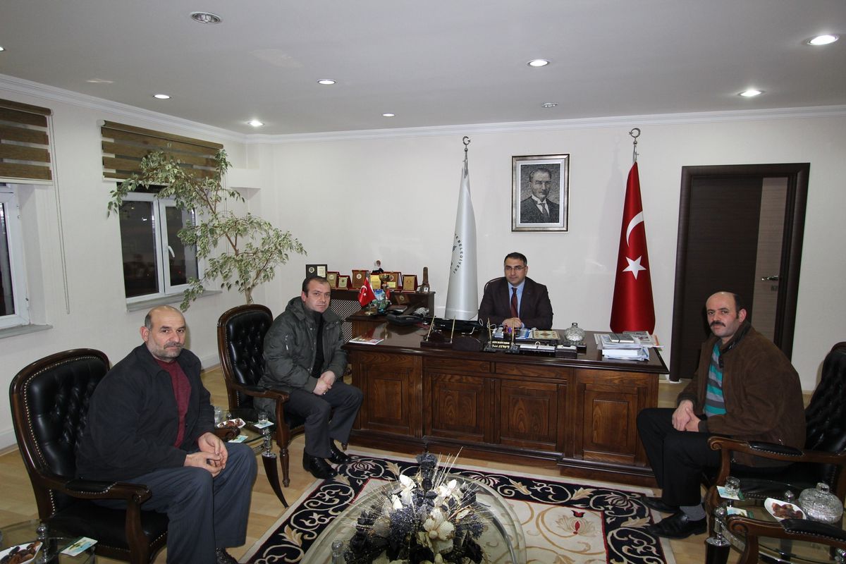 Taşeron İşçiler Derneği\'nden Başkan Cengiz\'e Ziyaret