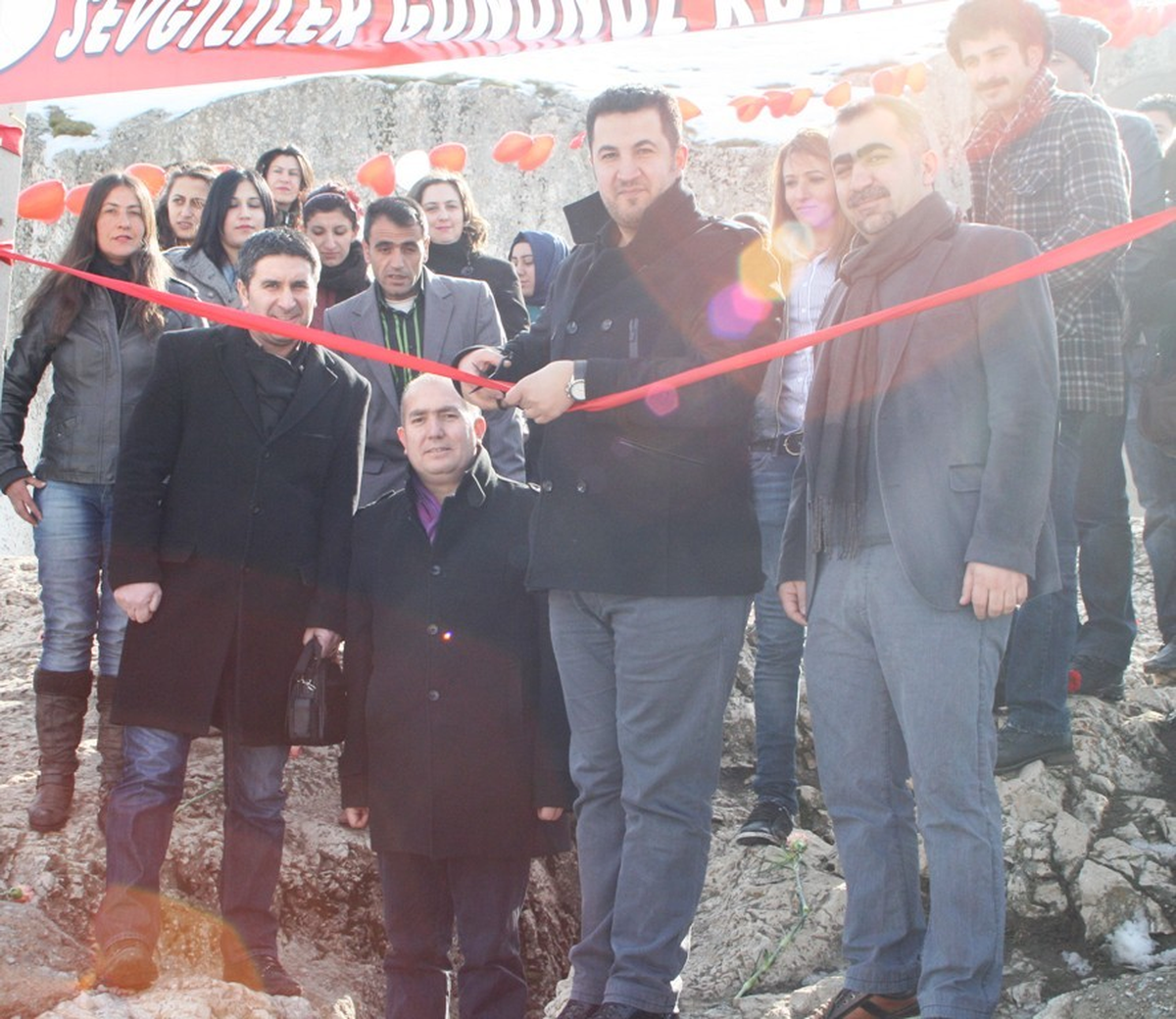 Van Kalesi\'nde Sevgililer Günü Kutlaması