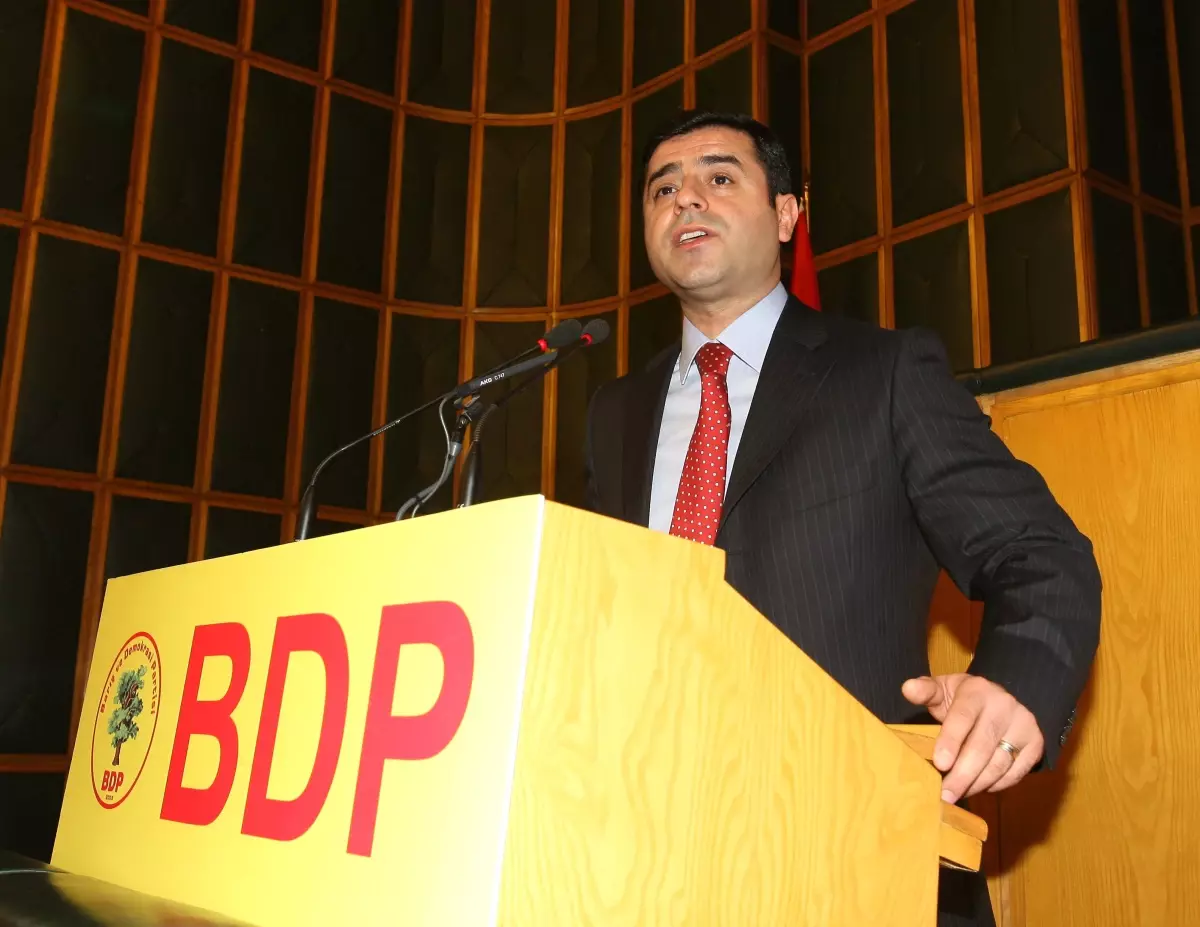 BDP'li Demirtaş, IKYB Sekreterini Kabul Etti