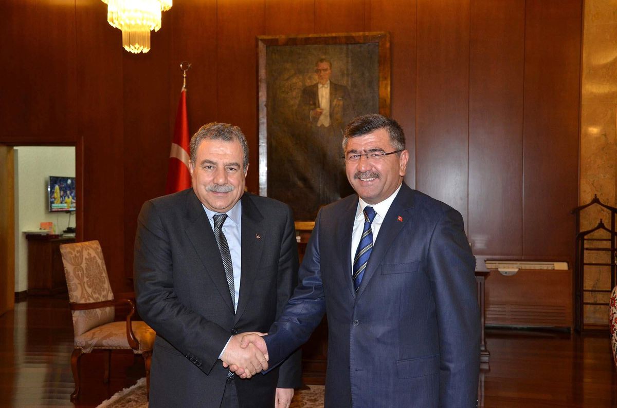 Belediye Başkanı Akdoğan\'dan İçişleri Bakanı Güler\'e Ziyaret