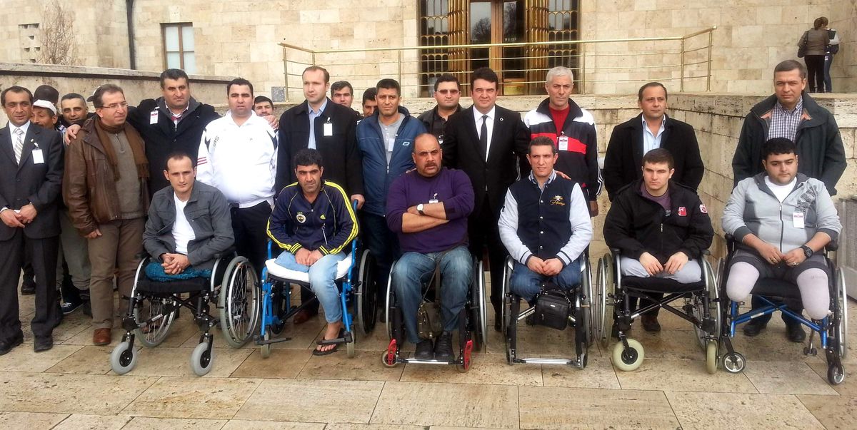 CHP\'li Baydar, Meclis\'te Gazileri Ağırladı