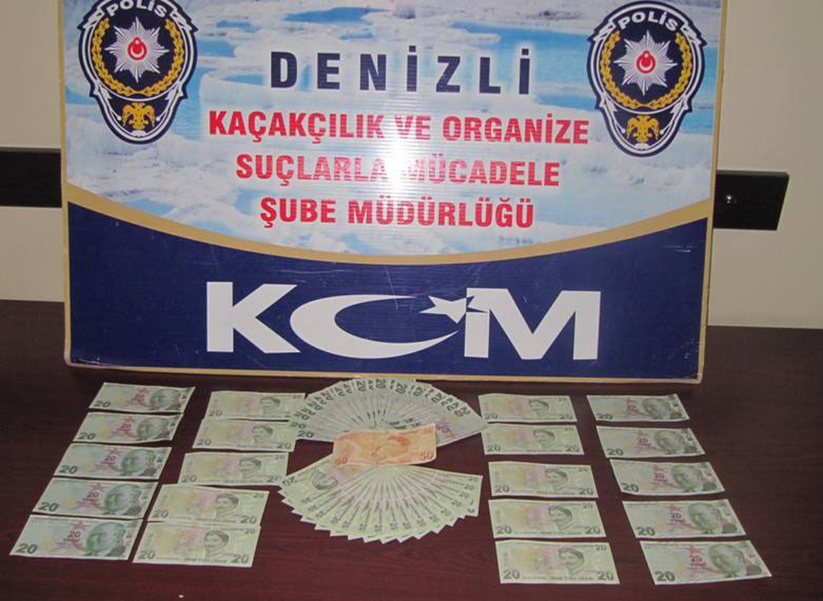 Denizli\'de Sahte Para Operasyonuna 5 Tutuklama