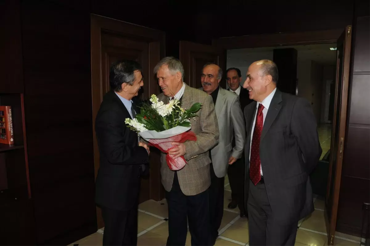 Efsane Kadrodan Başkan Ataç'a Ziyaret