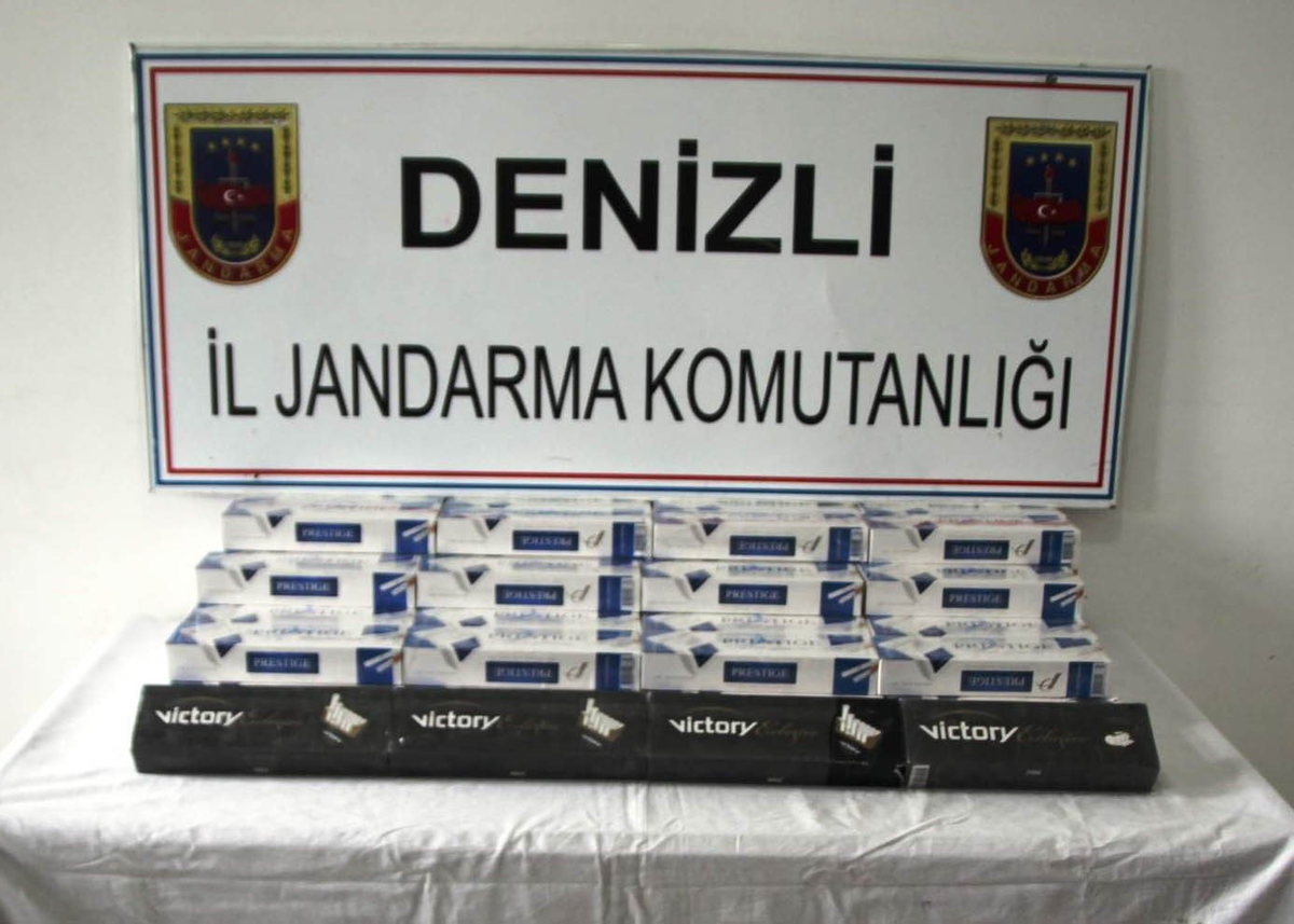 Honaz\'da Kaçak Sigara Operasyonu