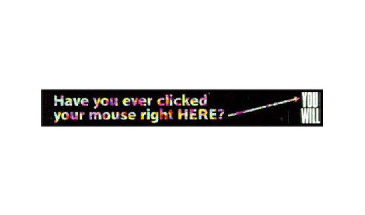 İşte internetin ilk reklamı!