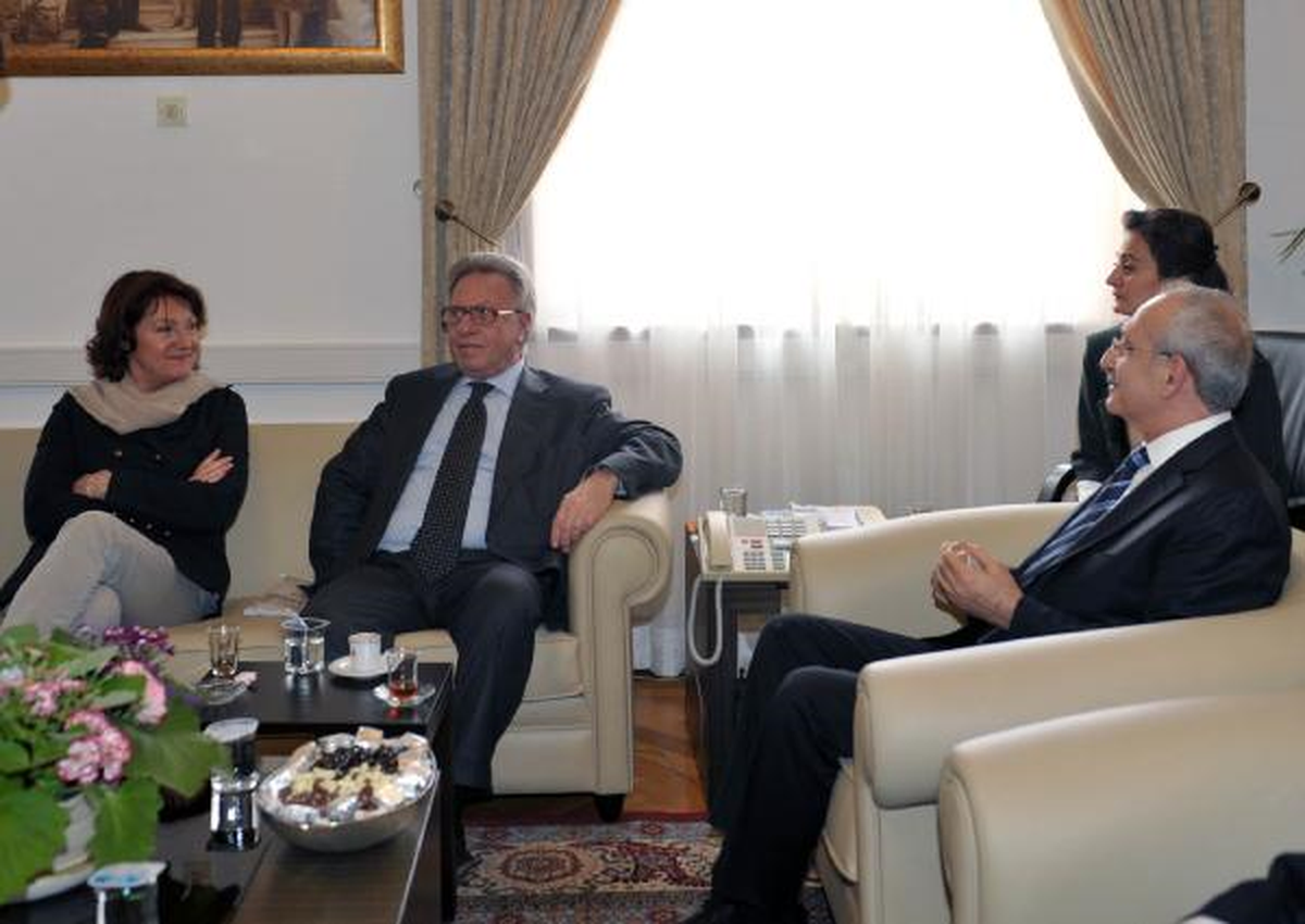 Kılıçdaroğlu, Flautre ile Görüştü