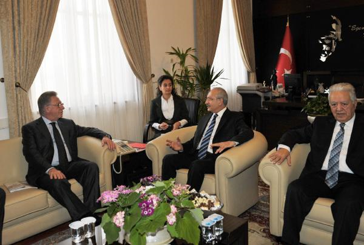 Kılıçdaroğlu, Venedik Komisyonu Başkanı Buquicchio ile Görüştü