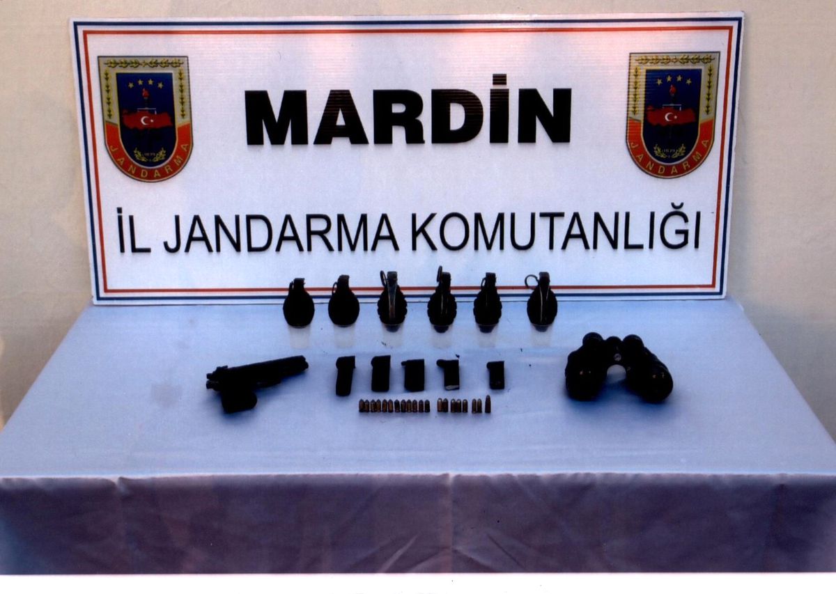 Mardin\'de 6 Adet El Bombası Ele Geçirildi