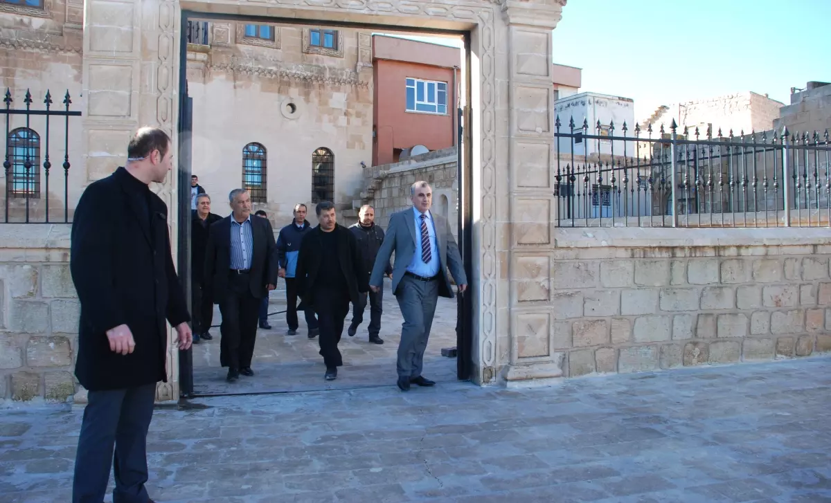 Midyat'ta Başbakan'ın Gelişi Öncesi Hazırlıklar Tamamlandı