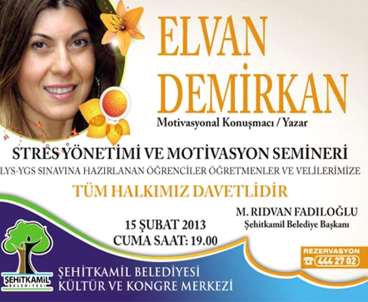 Şehitkamil Belediyesinden Motivasyon Semineri