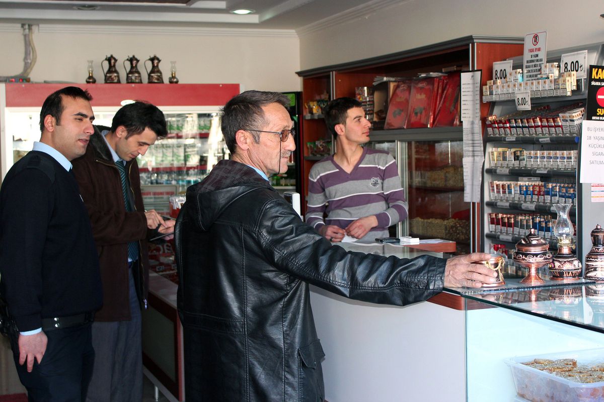 Şiran\'da Sigara Denetimleri Aralıksız Devam Ediyor