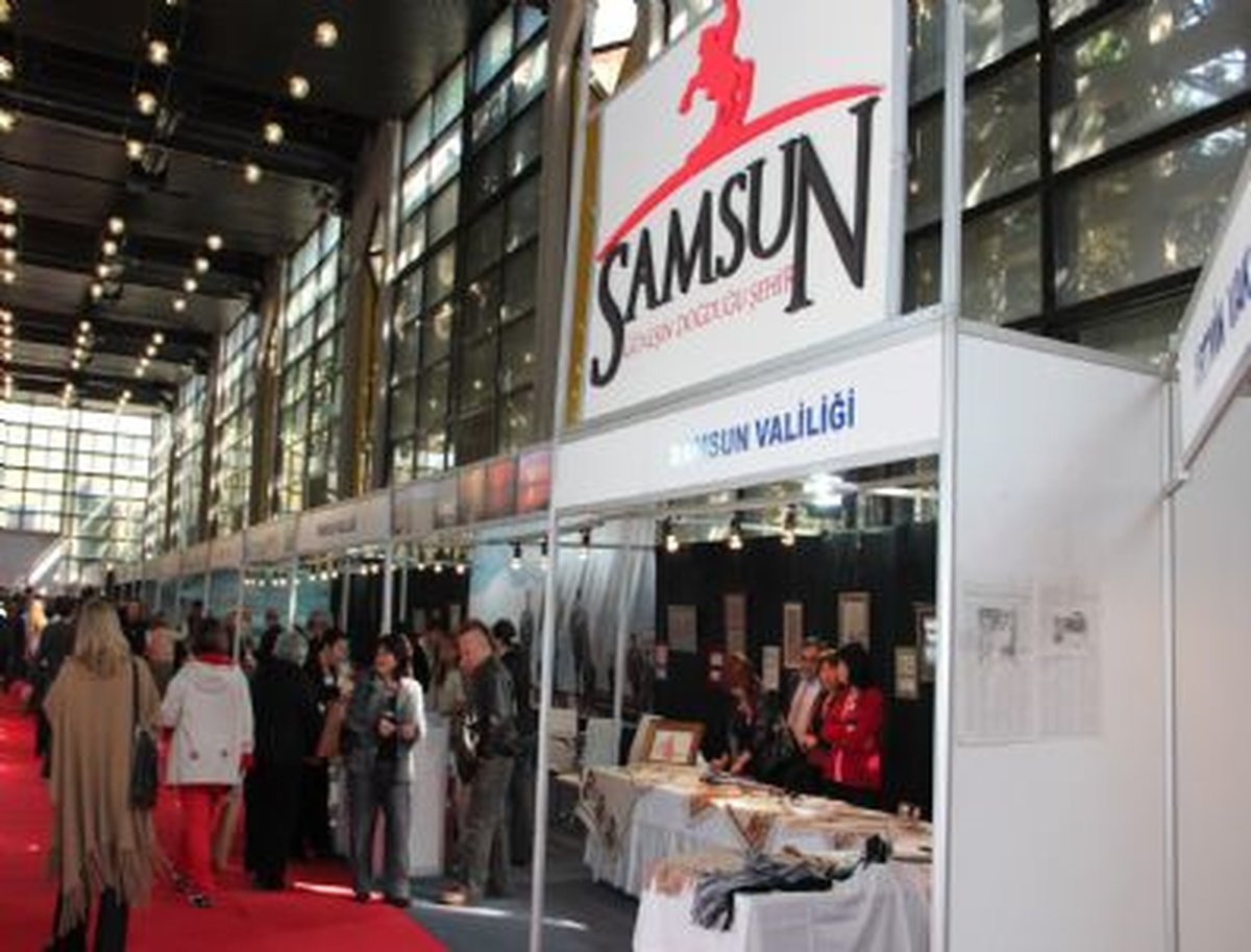 Turizm Fuarı\'nda Samsun Standına Yoğun İlgi