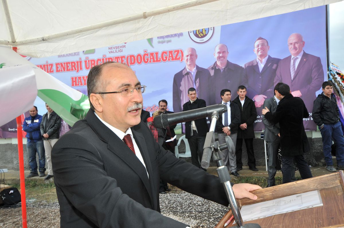Ürgüp Doğalgaz\'a Kavuştu
