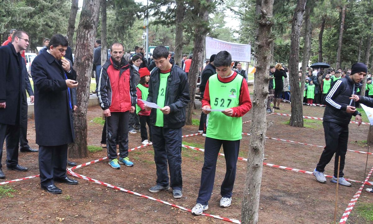 1. Gazilik Kupası Oryantiring Yön Bulma Yarışması