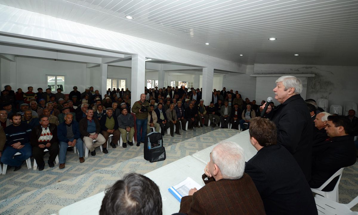 Başkan Akaydın Kaş\'ata Vatandaşlarla Buluştu