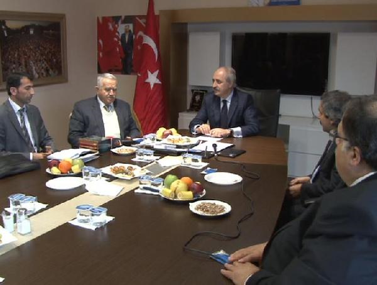 Kurtulmuş, Güneydoğu Alevi Derneklerinin Temsilcilerini Kabul Etti